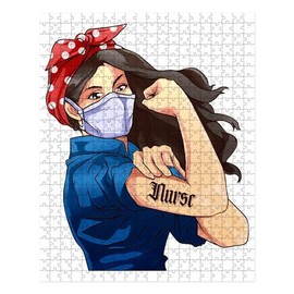 CafePress Women's Nurse Appreciation Gift Large Puzzle, 500 pcs.