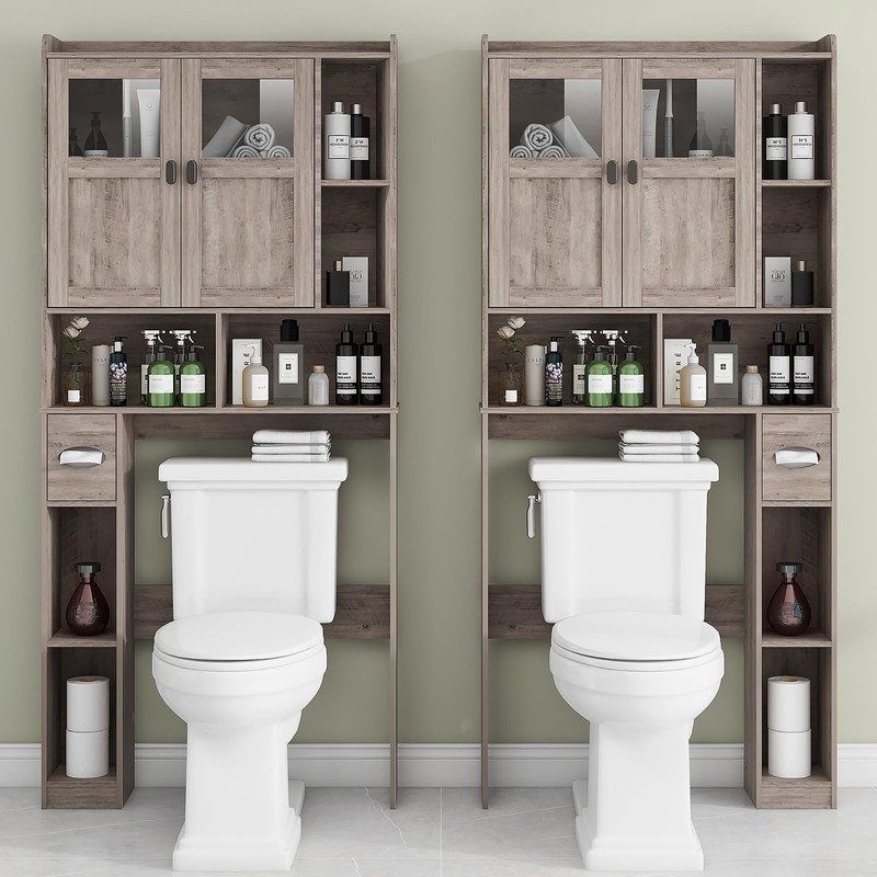 Vabches Over The Toilet Storage Cabinet, Bathroom Shelf Over Toilet