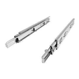 KV4-45-H45-L250-NF Full Extension Slides with Support Angle (Length 250 mm Inserted Load 45 kg) Telescopic Rail for Wooden Drawers 1 Pair Sotech