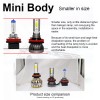 AUIMSOCO 6X 9005 9006 880 6000K Combo LED Headlight Fog