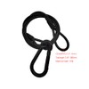 12 Pcs Black Stage Lighting Safety Cable,Chains Iron Galvanized PVC