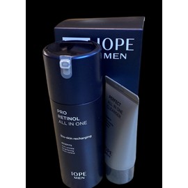 Man Pro 맨 프로 레티놀 올인원 스킨케어 로션 120ml + 올인원 클렌저 50g Man Pro Retinol All-in-One Skincare Lotion 120ml + All-in-One Cleanser 50g
