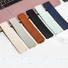 Pen Holder for Notebook, Set of 6, Pen Case, PU