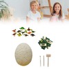 Dinosaur Egg Excavation Kit Jumbo Egg Unearth 14 Different Dinosaurs