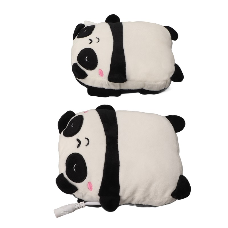 USB Heated Gloves Cartoon Shaped Keep Warm Adjust Strap Electric