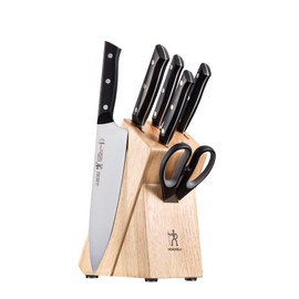 HENCKELS Dynamic Razor-Sharp 7-Piece Knife Set, Chef Knife, Bread Knife, German Engineered Informed by 100+ Years of Mastery