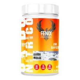 Óxido Nítrico Pre Entreno 1kg Fenix Protein 200 Servicios                                                                                             