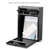 KYODOLED Steel Combination Lock Mail Boxes Outdoor,Locking Wall Mount Mailbox,Security