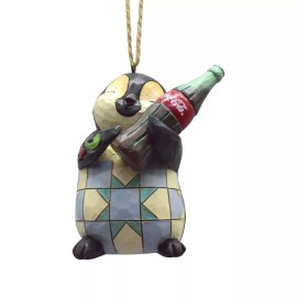 Enesco Jim Shore Jim Shore Coca Cola Penguin with Coke Bottle Christmas Tree Ornament - NEW -