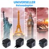 Extralink Travel Adapter Worldwide USB-C & USB-A - Multiple Adapter