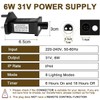 Joycome Transformer for Christmas Lights 31V Transformer Plug with 8