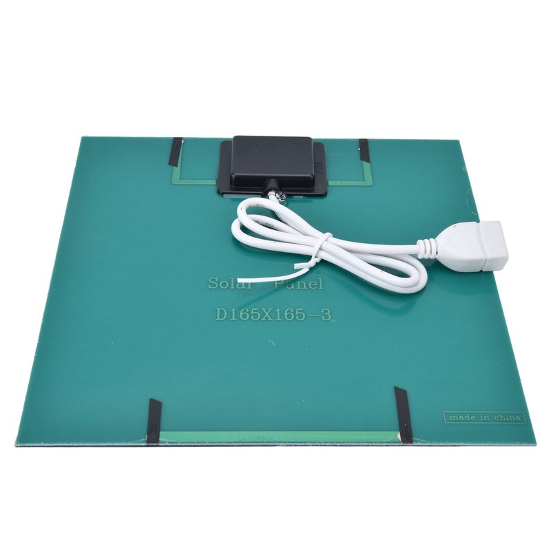 Solar Panel Fan 4.5W 6V Solar Panel USB Monocrystalline Silicon