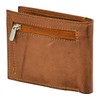 LINDENMANN Men's Leather Wallet, Cognac