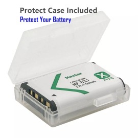 Kastar Battery for Sony NP-BX1 HDR-PJ440 MV1 FDR-X1000V X3000 ZV-1 II ZV-1F