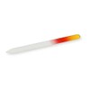 Brajek Glass Nail File 140mm Single Sided (Orange Gradient #01)