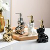 Cute Soap Dispenser Bathroom, Dog-Shaped Design, Ceramic Hand Soap Dispenser