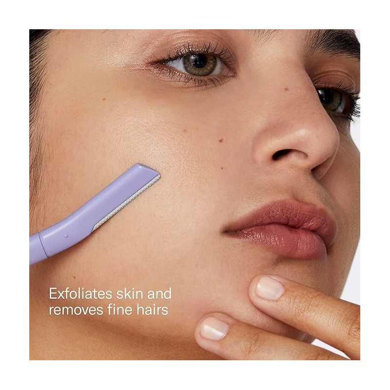 Flamingo Dermaplane Razor, Face Razors for Women, Disposable, 1 count,