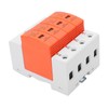 AC Surge Protector Quick Response 36mm Rail Installation 4P Surge