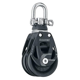 HARKEN 60mm Double Aluminum Element Block w/Swivel [6269]