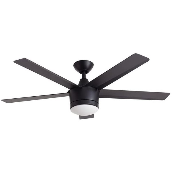 Home Decorators Collection Merwry LED 52" Indoor Ceiling Fan (Black)