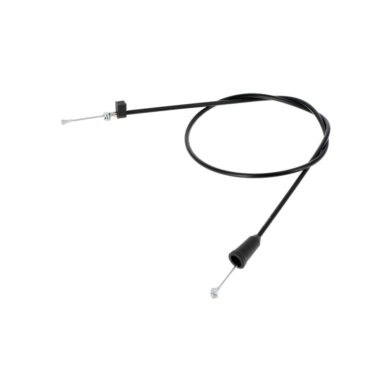 MOTOFLEX Set of 5 Bowden cables, black, flat handlebars -
