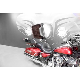 CARGLETRUE King Tour Pack Liners Red Thread Stitching Touring Pak Inserts Fit for Harley Touring Electra Road King Street Glide Ultra Limited 2014-2023