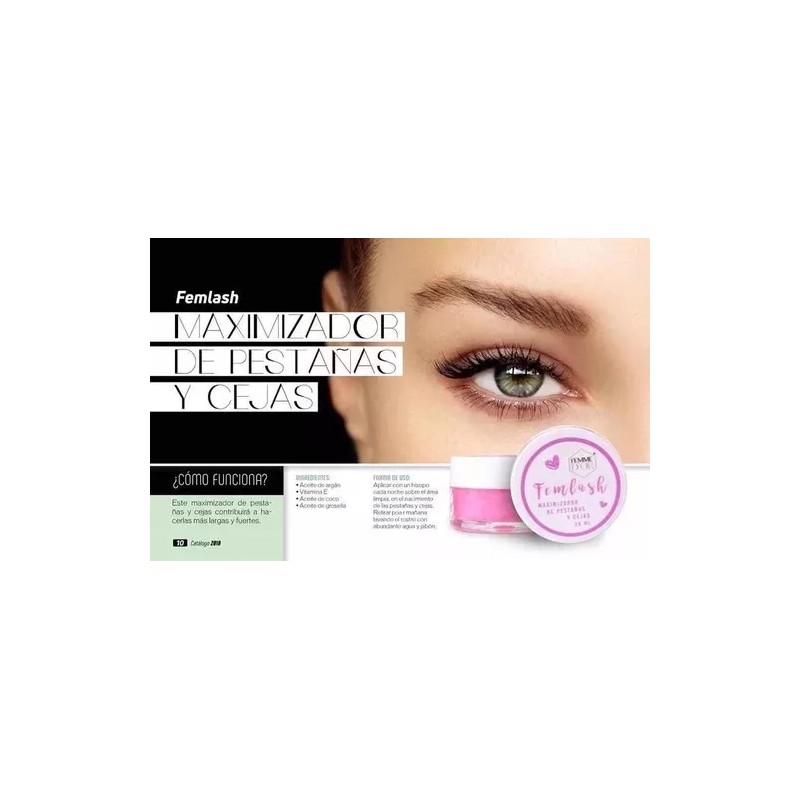 Femme D´or Alargador De Pestañas Femlash Technology 20ml