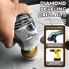 Diamond Step Drill Bits 20-35-50mm for Metal, Tile, Wood, Concrete,