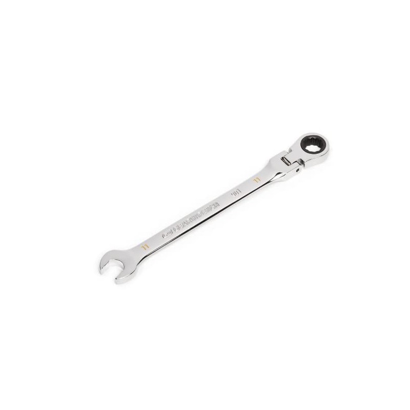 GEARWRENCH 11mm 4 Degree Swing Arch 12 Point Flex Head
