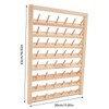 48 Spools Thread Rack Wall Mounted DIY Eco Friendly Embroidery