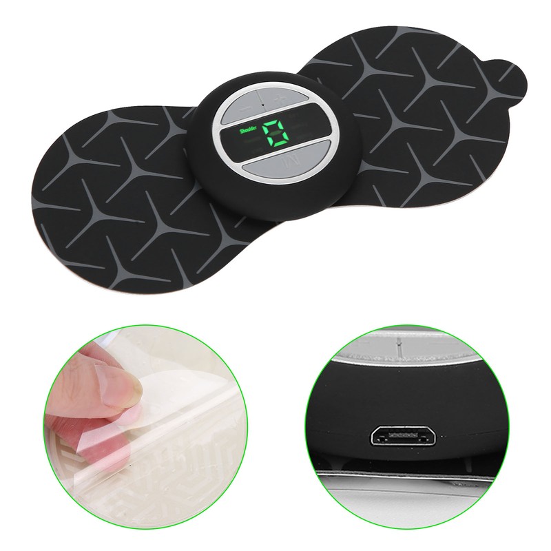 Mini EMS Massager Pain Fatigue Relieve Shoulder Waist Back Electric