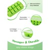 DOQAUS Ice Cube Tray with Lid and Bin - 4