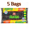 Verde Valle 5 Bags Black Beans Frijol Negro - 9.92