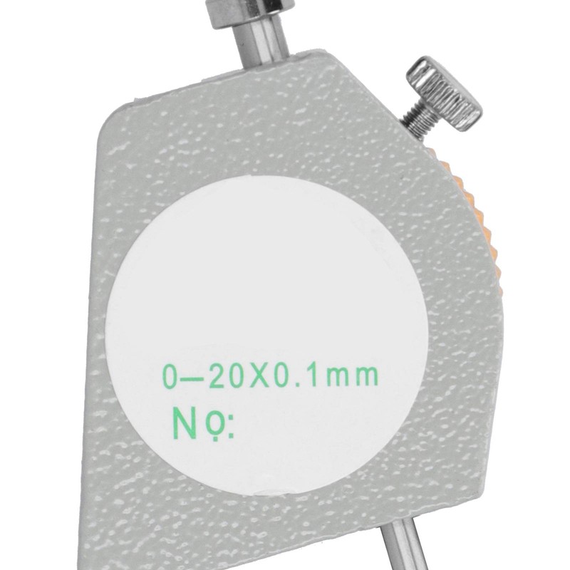 Leather Thickness Gauge Tester, Dial Flat Head Vegetable Tanned Leather
