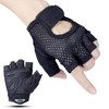 Training Gloves, Fitness, Breathable Gloves, Sports, Short Finger Gloves, Black,