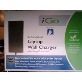 iGo Green Laptop Travel Charger with Surge Protection + USB Charging Port