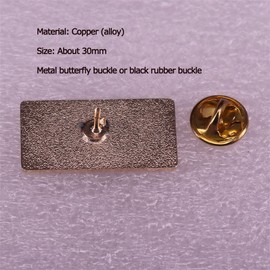 Broche pin insignia "ALOHA" arco iris, broche esmaltado, pin de solapa, accesorios esmaltados, bolsa de ropa, elemento animación, Metal, plateado