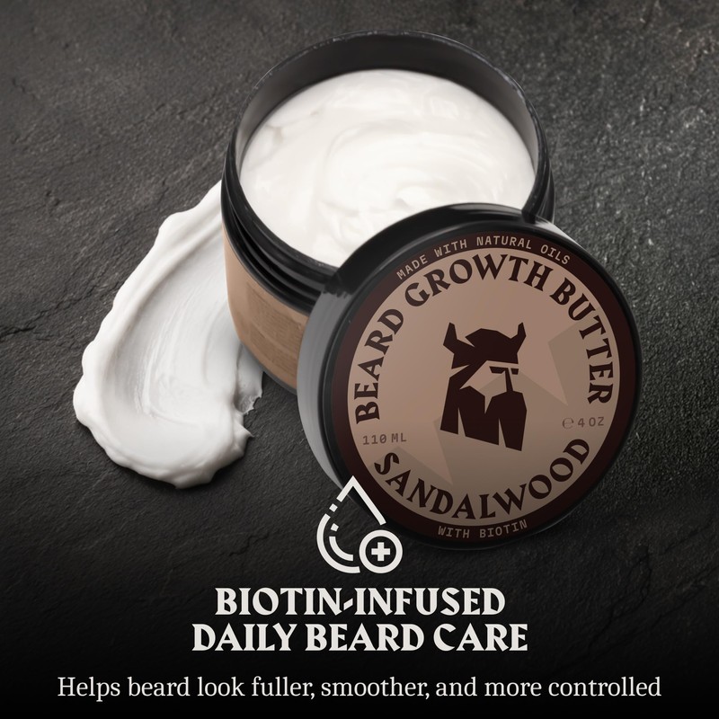 Striking Viking Beard Butter with Biotin for Men – 4