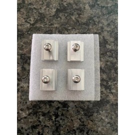 Outdoorsmen's Depot Tundra/Tacoma Bed Rail System Track/Slot T-Nuts 1/4-20 Aluminum Qty 4 USA Made