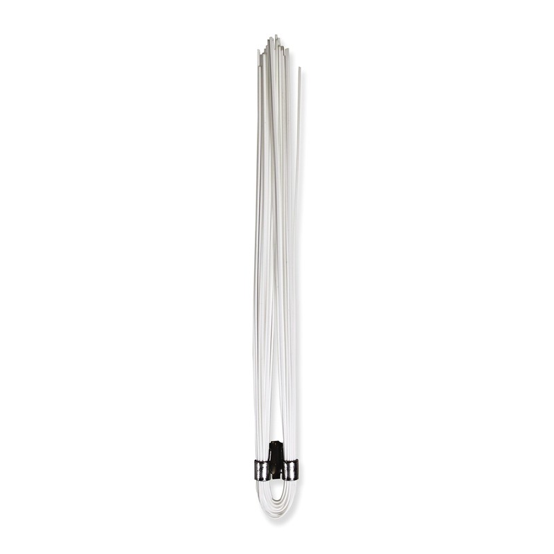 Swanson Tool Co MWW6100 6 in Safety Marking Whiskers White—25