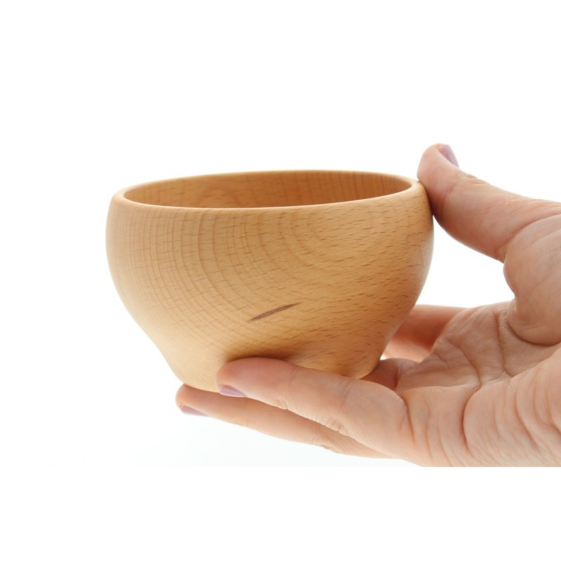 Fujigei 16442 Rice Bowl S Beach (Bean) Diameter 3.7 x