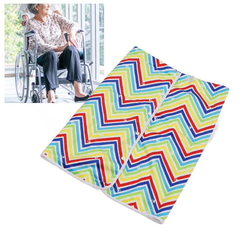 Wearable Incontinence Bed Pad for Adult Highly Absorbency Washable Fleece