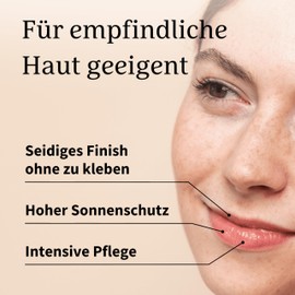 Beyer & Söhne Dayshade Lip Balm SPF 50+ - Lip Care with Very High UVA & UVB Protection - Hyaluron, Ceramides & Vitamin C Intensively Nourish Lips