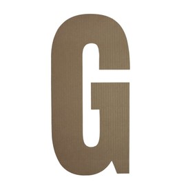 Large Flat Cardboard Letters | Choose Your own Letters and Numbers | Large Flat Cardboard Numbers | Decorative Letters | Giant Letters for Wall Decor | Craft Letters | (24 Inch)