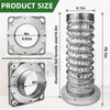 Magnetic Dryer Vent Coupling Connector Kit 4 Inch Airtight Seal