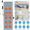 Full Body Electric Massage Mat with Heat Vibration Inflatable Head