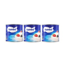 ItambŽ Traditional Table Cream - 10.5 oz | Creme de Leite ItambŽ Lata - 300g - (PACK OF 03)