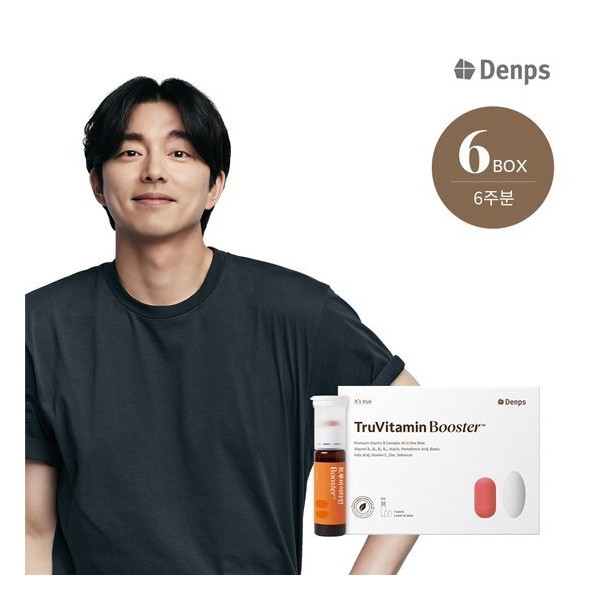 Truvitamin Booster 6 boxes (6 weeks worth), single option / 트루바이타민 부스터 6박스(6주분), 단일옵션