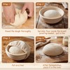 Yiyiring Set of 8 Mini Banneton Bread Proofing Basket with