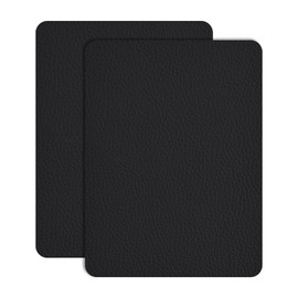 Leather Repair Patch Tape 8×12 inch 2 pcs Furniture Leather Strong Self Adhesive Tape for Sofas Couch Car Seats Cabinets Bags Anti Scratch Patches First Aid Patch Fixing Leather Black